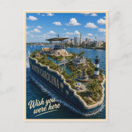 South Carolina | Wish You Were Here | State Serie Postkarte