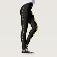 South Carolina Yellow Jessamin Blume Leggings