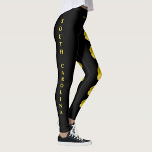 South Carolina Yellow Jessamin Blume Leggings