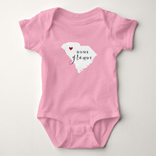 South Carolina Zuhause Grown Staat T-Shirt Baby Strampler