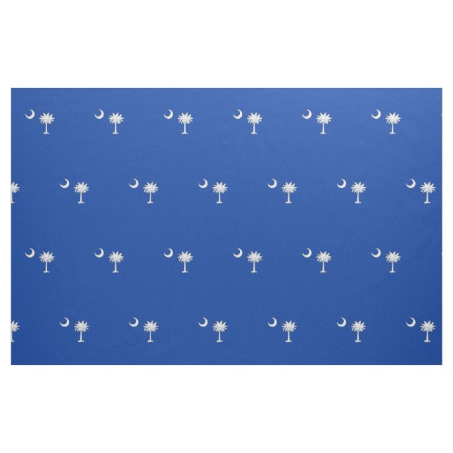 SOUTH- CAROLINAflagge Stoff (Fat Quarter (45,7 x 55,9 cm))