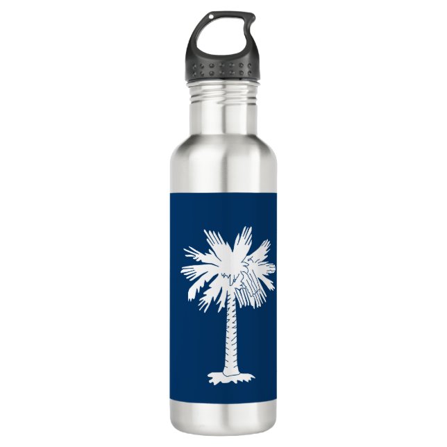 South- Carolinaflagge Trinkflasche (Vorderseite)