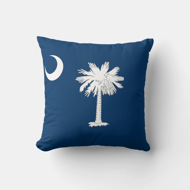 South- Carolinaflaggenkissen Kissen (Vorderseite)