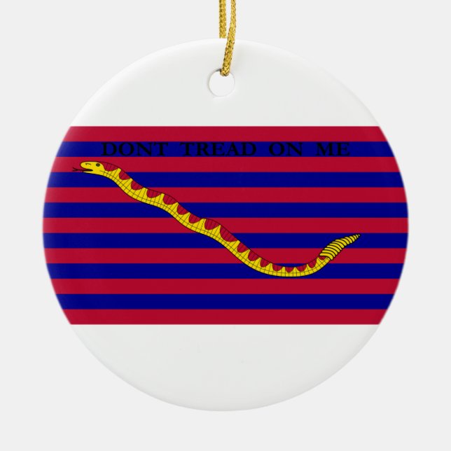 South Carolinamarineflagge während des Keramikornament (Vorne)