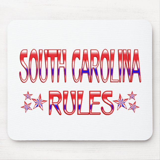 South- Carolinaregeln Mousepad (Vorne)