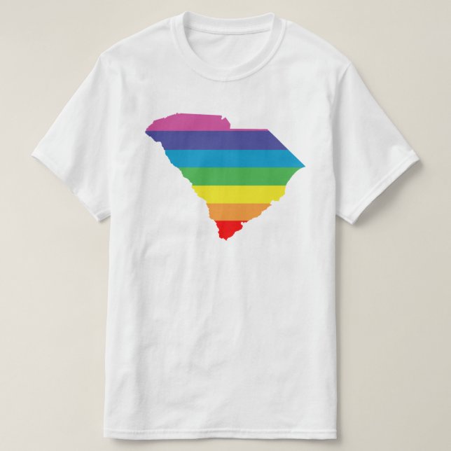 South- Carolinaregenbogen T-Shirt (Design vorne)