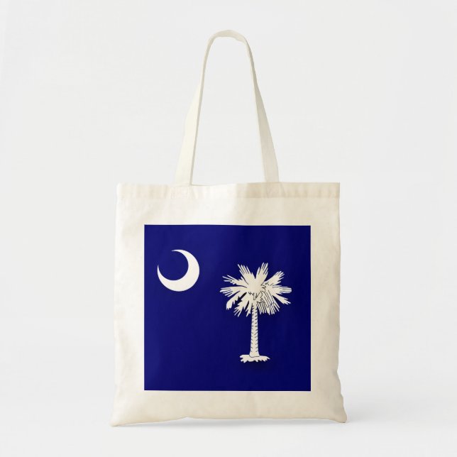South Carolina's Flag Tote Tragetasche (Vorne)