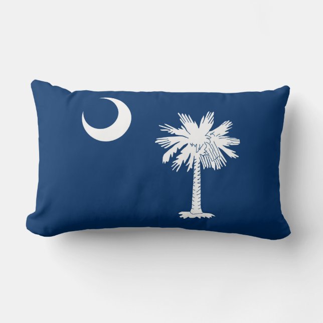 South- CarolinaStaats-Flaggen-Entwurfs-Dekor Lendenkissen (Vorderseite)