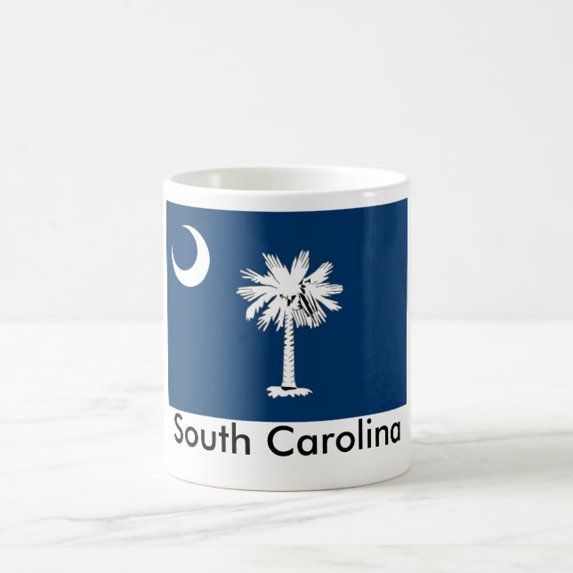 South- CarolinaStaats-Flaggen-Tasse Kaffeetasse (Mittel)