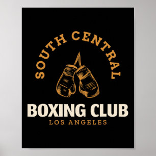 South Central Los Angeles Boxing Club - Boxen Poster