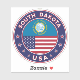 South Dakota Aufkleber