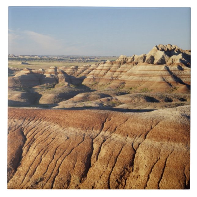 South Dakota, Badlands National Park, Badlands Fliese (Vorderseite)