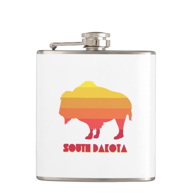 South Dakota Bison Flachmann (Vorderseite)