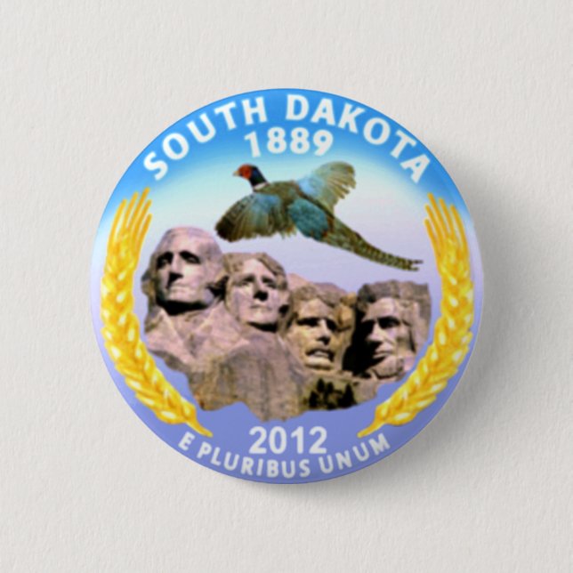South Dakota Button (Vorderseite)