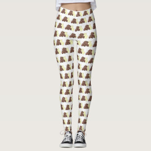 South Dakota Chislic Cubed Meat Crackers SD Feinsc Leggings