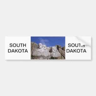 SOUTH DAKOTA - DER MOUNT RUSHMORE AUTOAUFKLEBER