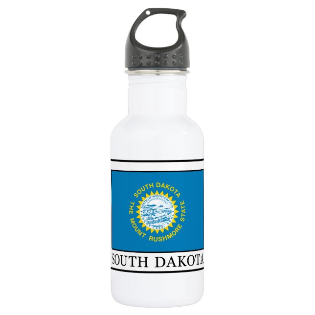 South Dakota Edelstahlflasche (Vorderseite)