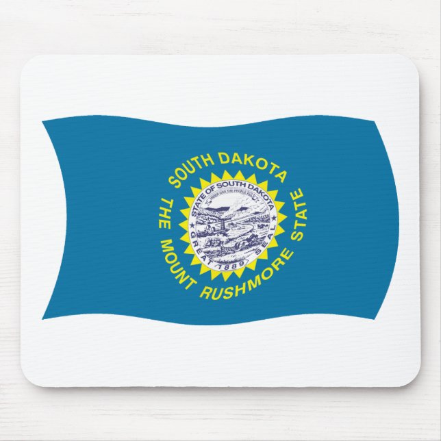 South Dakota Flag Mousepad (Vorne)