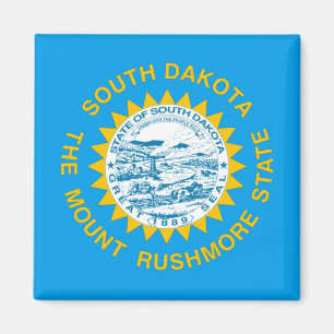 South-Dakota-Flagge Magnet