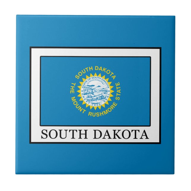 South Dakota Fliese (Vorderseite)