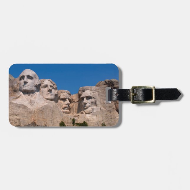 South Dakota, Fundament, der Mount Rushmore Gepäckanhänger (Vorderseite horizontal)