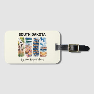 South Dakota - Große Steine und ruhige Ebenen Gepäckanhänger