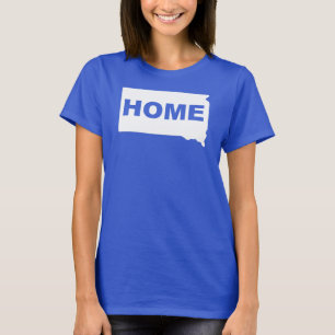 South Dakota Heimweg-von-Staat-T-Shirt Tees