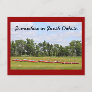 South Dakota Highway 212 Postkarte