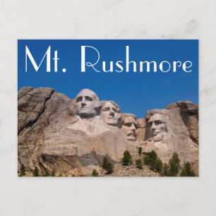 South Dakota, Keystone, Mount Rushmore Postkarte