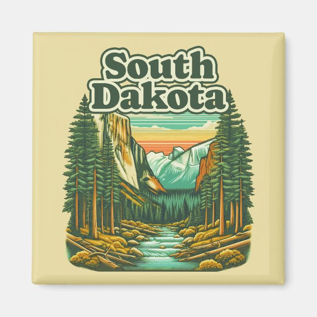 South Dakota Magnet (Vorne)
