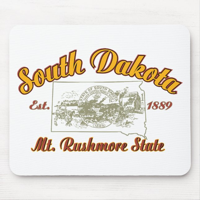 South Dakota Mousepad (Vorne)