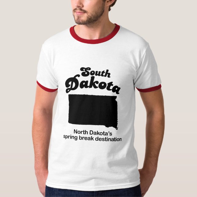 South Dakota - North Dakota ' T-Shirt (Vorderseite)