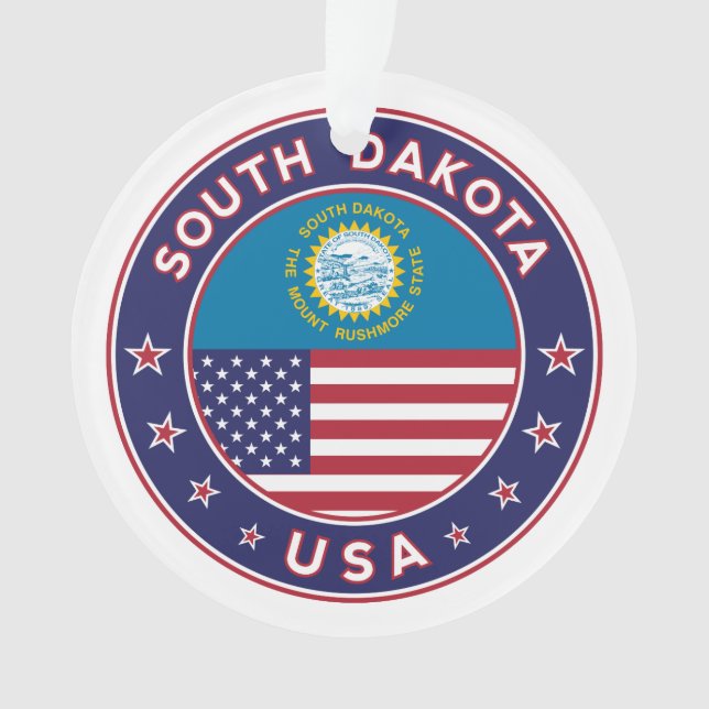 South Dakota Ornament (Vorderseite)
