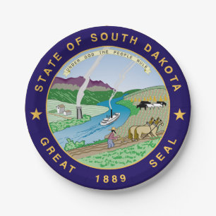 South Dakota Pappteller