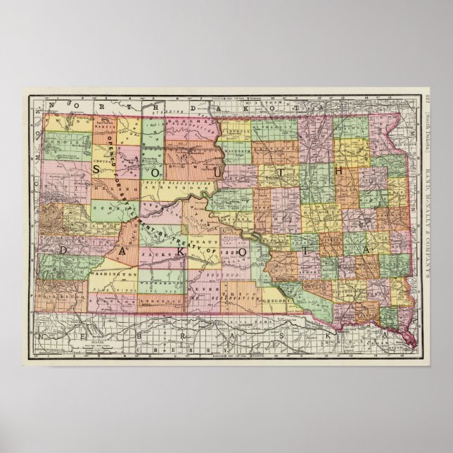South Dakota Poster (Vorne)