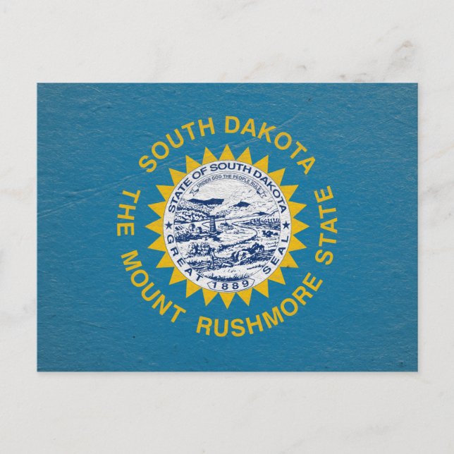 South Dakota Postkarte (Vorderseite)