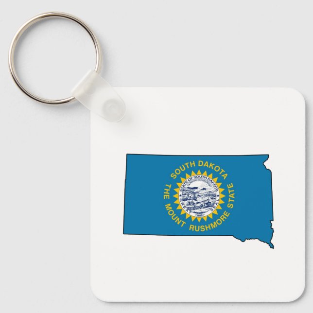 South Dakota Schlüsselanhänger (Vorderseite)