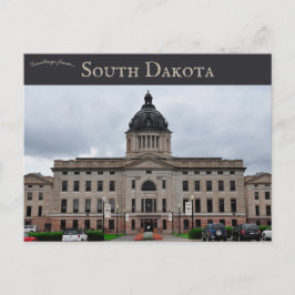 South Dakota Staat Hauptstadt Pierre South Dakota Postkarte