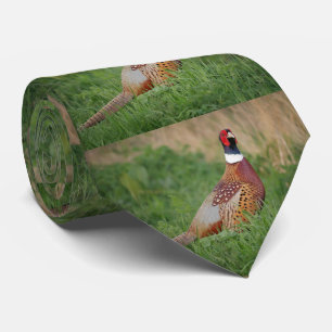 South Dakota State Bird Ring Necked Pheasant Herre Krawatte