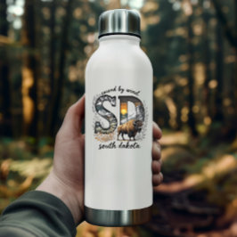 South Dakota State Sticker | Bison Wilderness Art