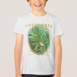 South Dakota Territorium Bäume Schwarze Hügel Tri-Blend Shirt