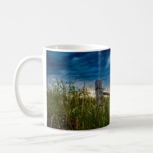 South Dakota Tree et Sky Coffee Mug (Gauche)