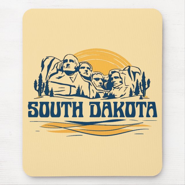 South Dakota USA Mousepad (Vorne)