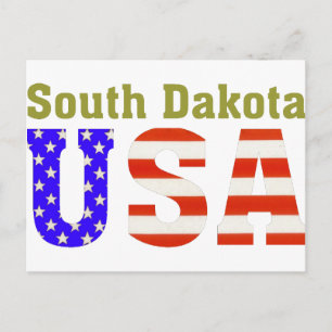 South Dakota USA! Postkarte
