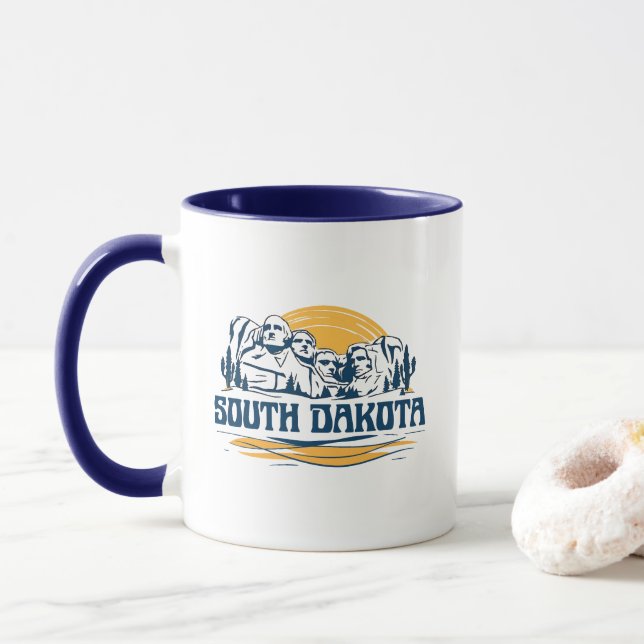 South Dakota USA Tasse (Mit Donut)