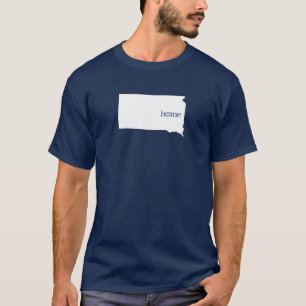 South Dakota Zuhause Staat SD T - Shirt