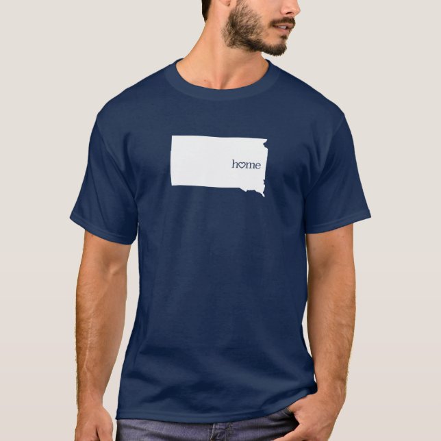 South Dakota Zuhause Staat SD T - Shirt (Vorderseite)