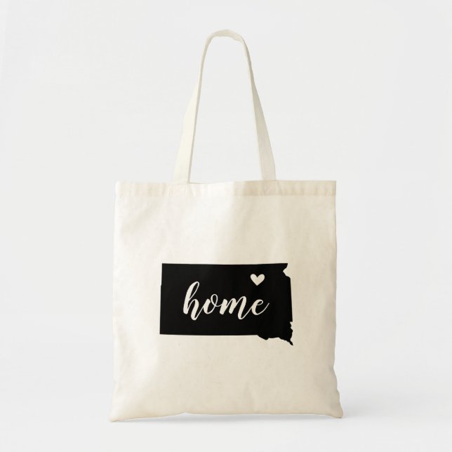 South Dakota Zuhause Staat Tote Bag Tragetasche (Vorne)