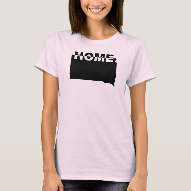 South Dakota Zuhause weg Von Staat T - Shirt T-Shi (Vorderseite)