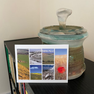 South Downs Multi-Image Postkarte